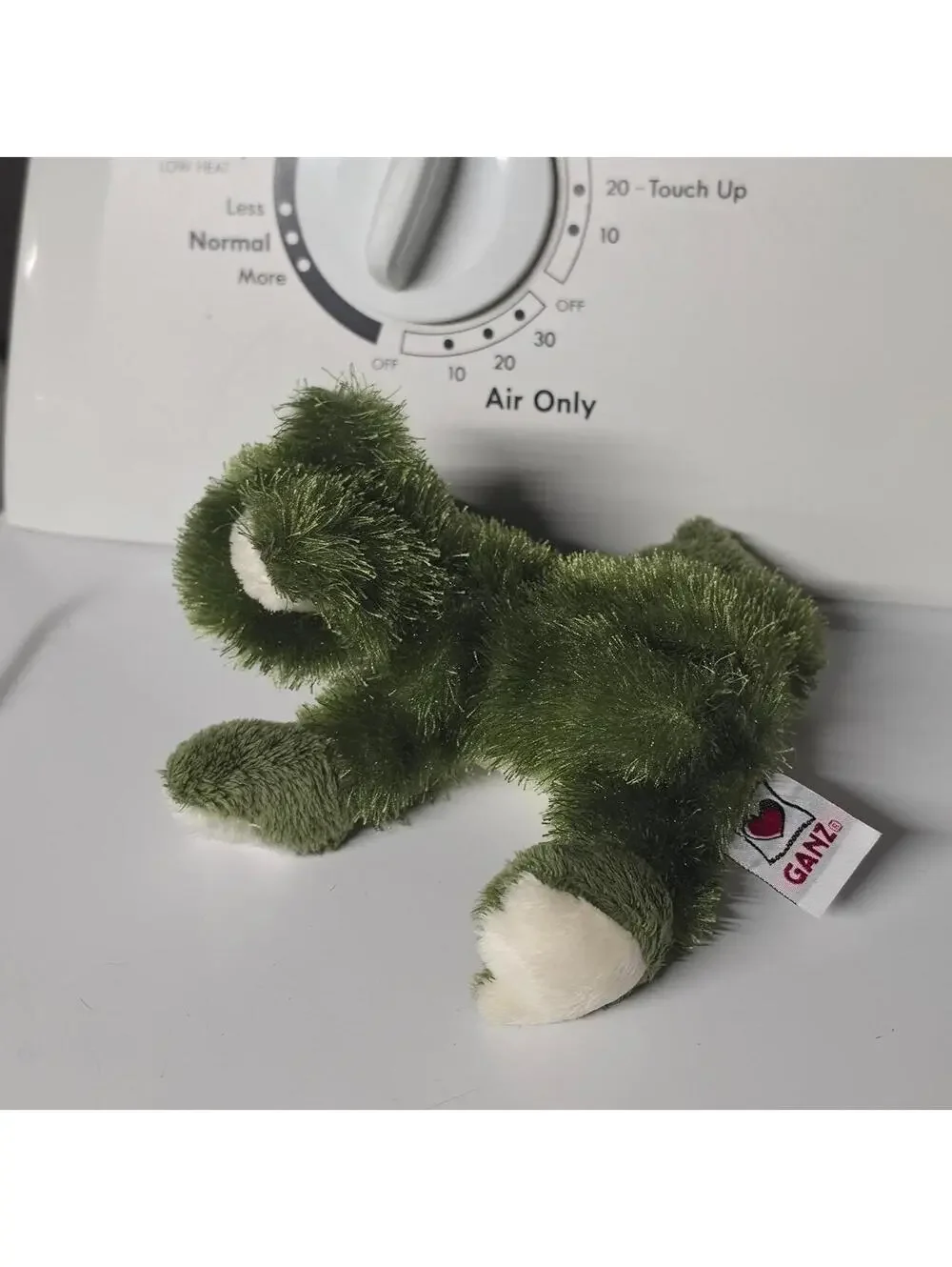 #Webkinz #Lil'Kinz Frog HS001 Green Frog Plush Stuff Animal Toy No Code 6”
